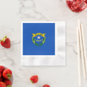 Nevada State Flag Design Serviette (Beispiel)