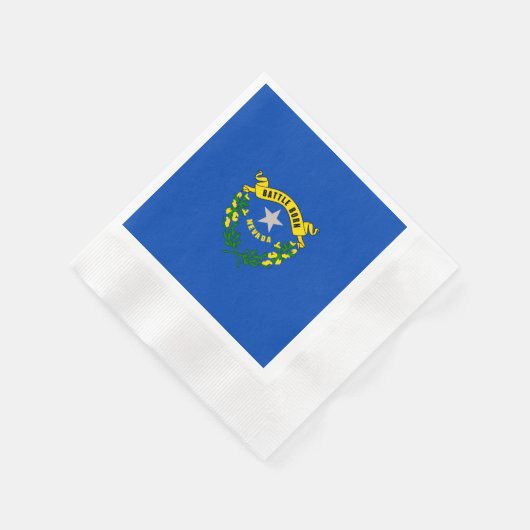 Nevada State Flag Design Serviette (Ecke)
