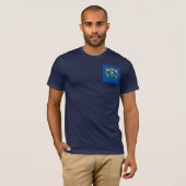 Nevada State Flag Design T-Shirt (Vorne ganz)
