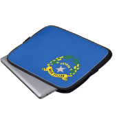 Nevada State Flag Laptop Sleeve (Vorne Knopf)