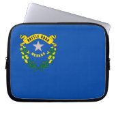 Nevada State Flag Laptop Sleeve (Vorderseite)