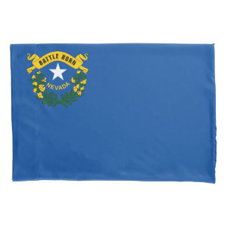 Nevada State Flag Print Patriotc Kissenbezug