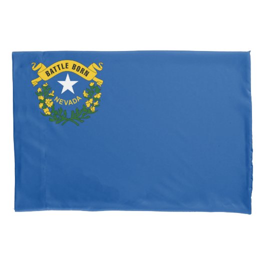 Nevada State Flag Print Patriotc Kissenbezug (Vorderseite)