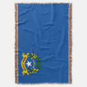Nevada State Flag Print Patriotic Decke (Vorderseite Vertikal)