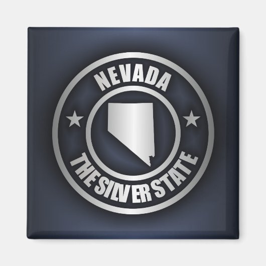 "Nevada Steel 2"-Magnete Magnet (Vorne)