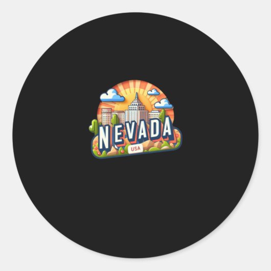 Nevada Sticker (Vorderseite)