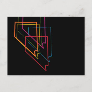 Nevada Stolz verschwinden Postkarte