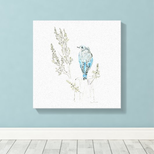 Nevada Stretched Canvas Print Leinwanddruck (Insitu (Holzboden))