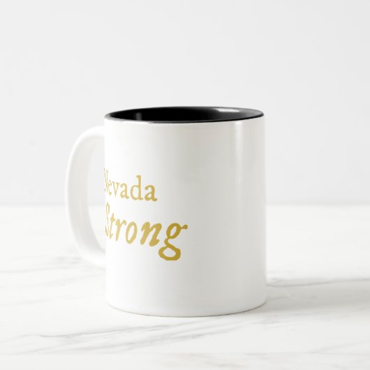 Nevada Strong Coffee Tasse (Vorderseite Links)