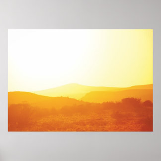 Nevada - Sunset over Nevada Poster