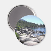Nevada: Tahoe-See Magnet (Vorderseite/Rückseite)