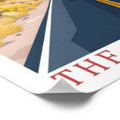 Nevada the Silver Staat USA Travel Place Poster (Ecke)