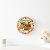 Nevada-Uhr Runde Wanduhr (Zuhause)