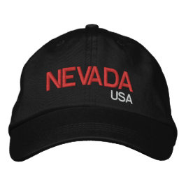 Nevada USA bestickter Hat Bestickte Baseballkappe