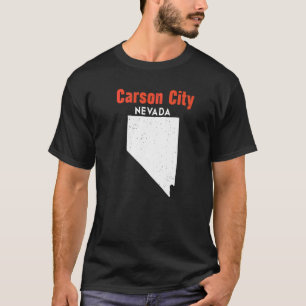 Nevada USA Bundesstaat Amerika Reise Nevadan Carso T-Shirt