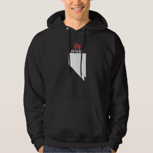 Nevada USA Bundesstaat Amerika Reise Nevadan Ely Hoodie