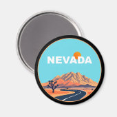Nevada USA Magnet (Vorderseite/Rückseite)
