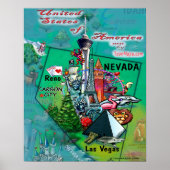 Nevada USA Poster (Vorne)