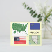 Nevada, USA Postkarte (Stehend Vorderseite)