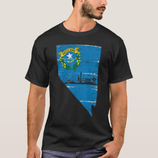 Nevada Usa Staat America Travel Nevadan Carson Cit T-Shirt