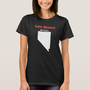 Nevada USA Staat Amerika Reise Nevadan Kampf Mou T-Shirt