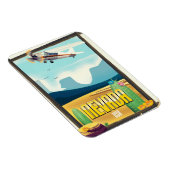 Nevada USA Vintages Reiseplakat. Magnet (Rechte Seite)