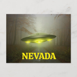 NEVADA USO LUSTIGES RAUMSCHIFF Postkarte