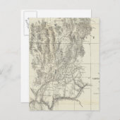 Nevada, Utah und Arizona Karte (Vorne/Hinten)