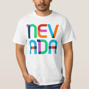 Nevada Vintag Retro Pop Art Colorado 80er T-Shirt