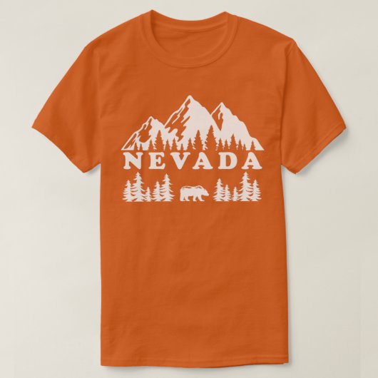 Nevada Wandern T-Shirt (Design vorne)