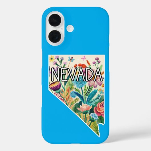 Nevada Wildblume Case-Mate iPhone Hülle (Rückseite)