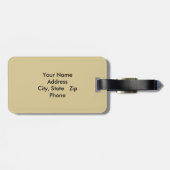 Nevada-Wildnis-personalisierter Gepäck-Umbau Gepäckanhänger (Rückseite horizontal)