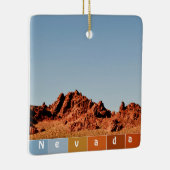 Nevada Wüste Keramikornament (Rechts)