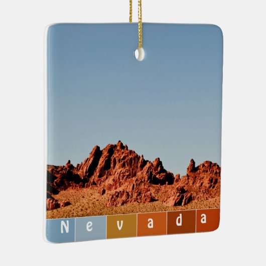 Nevada Wüste Keramikornament (Rechts)