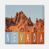 Nevada Wüste Magnet (Vorne)