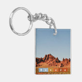 Nevada Wüste Schlüsselanhänger (Vorderseite links)