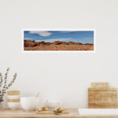 Nevada Wüste Skyline Panorama Poster (Küche)