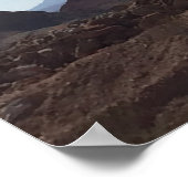 Nevada Wüstengebirge Poster (Ecke)