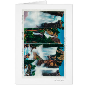 Nevada, Yosemite, Vernal und Bridal Veil Falls
