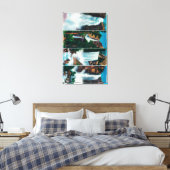 Nevada, Yosemite, Vernal und Bridal Veil Falls Leinwanddruck (Insitu (Schlafzimmer))