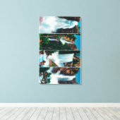 Nevada, Yosemite, Vernal und Bridal Veil Falls Leinwanddruck (Insitu (Holzboden))