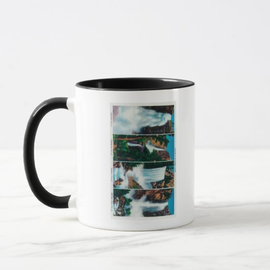 Nevada, Yosemite, Vernal und Bridal Veil Falls Tasse (Links)