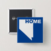 Nevada Zuhause Away From Staat Button Abzeichen Bu (Vorne & Hinten)