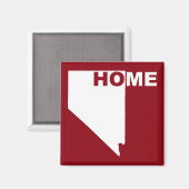 Nevada Zuhause weg Vom Staat Kühlschrankmagnet (Vorderseite/Rückseite)