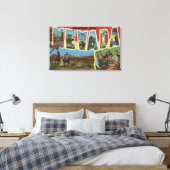 NevadaGroße BuchstabenszenenNevada 2 Leinwanddruck (Insitu (Schlafzimmer))
