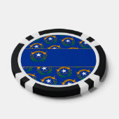 Nevadan Flag, Flag of Nevada Pokerchips (Einzeln)