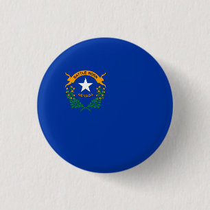 Nevadan Flag, Flagge Nevadas Button