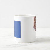 Nevadan Flag + Karte Tasse (Mittel)