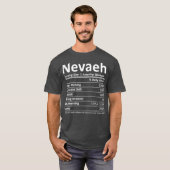 NEVAEH Nutrition Personalisiert Weihnachten T-Shirt (Vorne ganz)