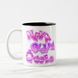 Nevaplayatext Zweifarbige Tasse